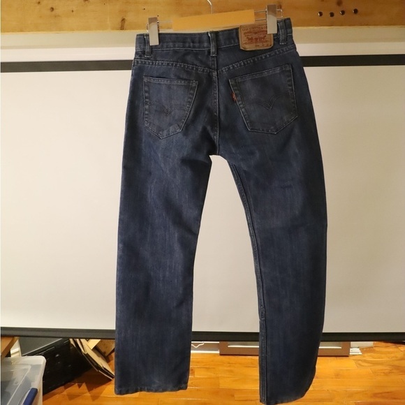 Levis 505 straight leg relaxed  fit jeans 27x27 - Picture 4 of 8